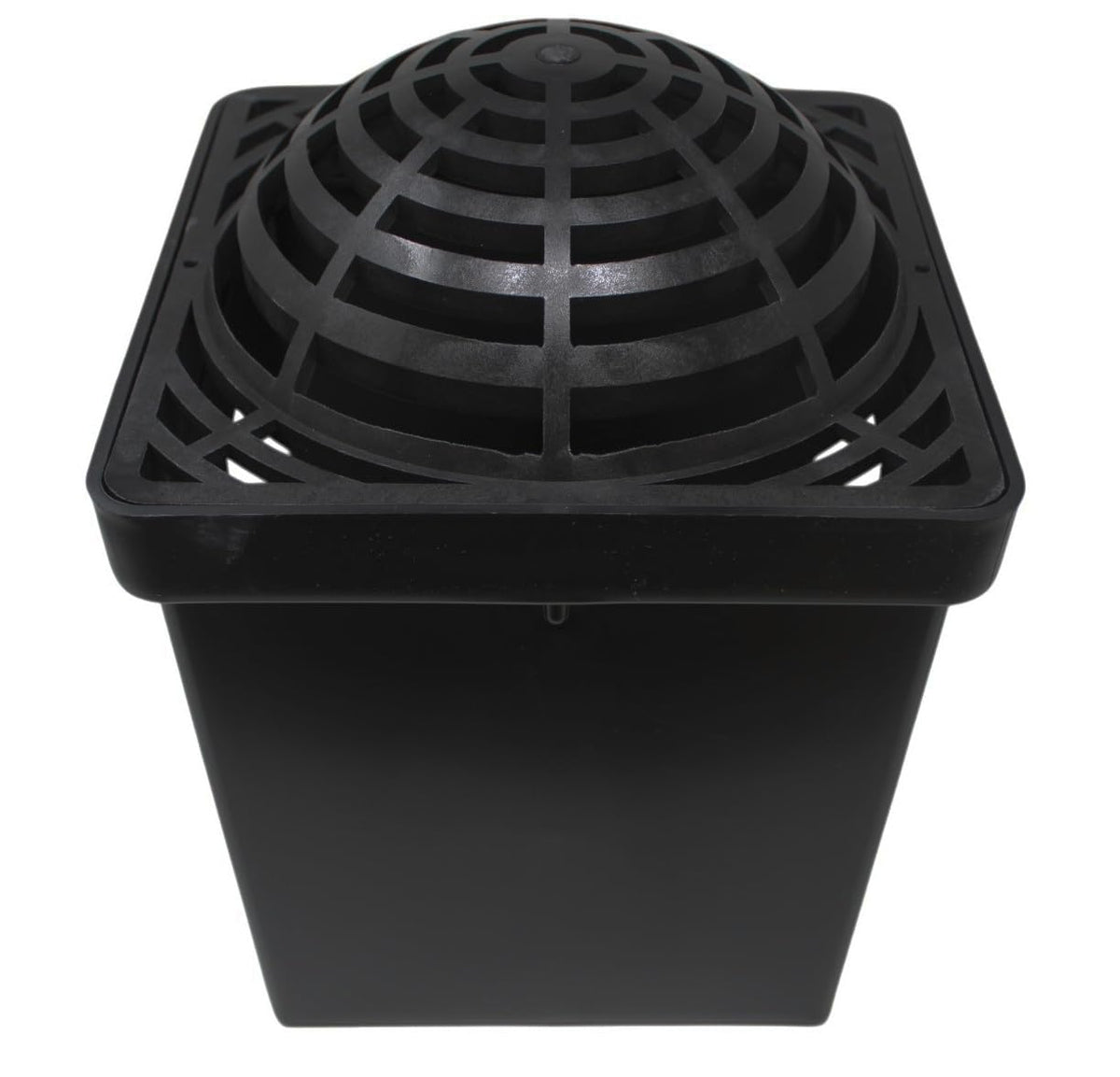 JSP Manufacturing 9-inch square dome atrium grate cover closeup reveals robust slots