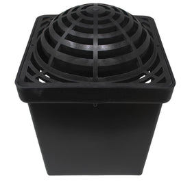 JSP Manufacturing 9-inch square dome atrium grate cover closeup reveals robust slots