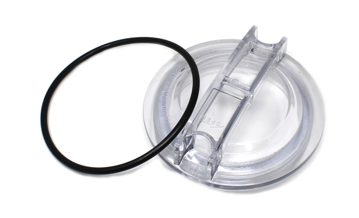 JSP Manufacturing lid cover in hand showing installation concept and ease.