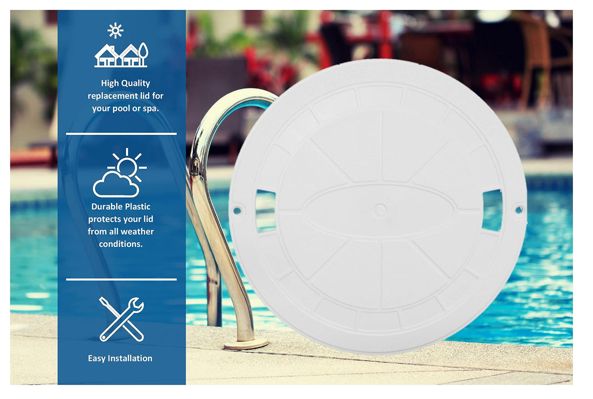 JSP Manufacturing lid features UV inhibitors for long-lasting outdoor pool performance.