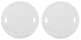 JSP Manufacturing skimmer lid replacement, SPX1070C fit, 2-pack, UV resistant for outdoor pools.