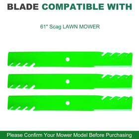 JSXDNWYJ 21-inch blade length promotes balanced cutting and even clippings.