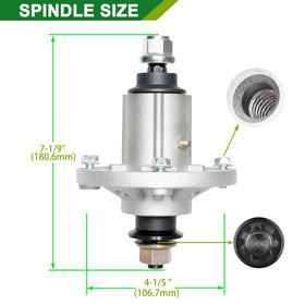JSXDNWYJ 42-inch deck blade kit enables clean, precise cuts.