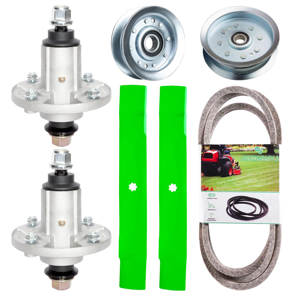 JSXDNWYJ 42-inch deck spindle kit improves mower deck reliability.