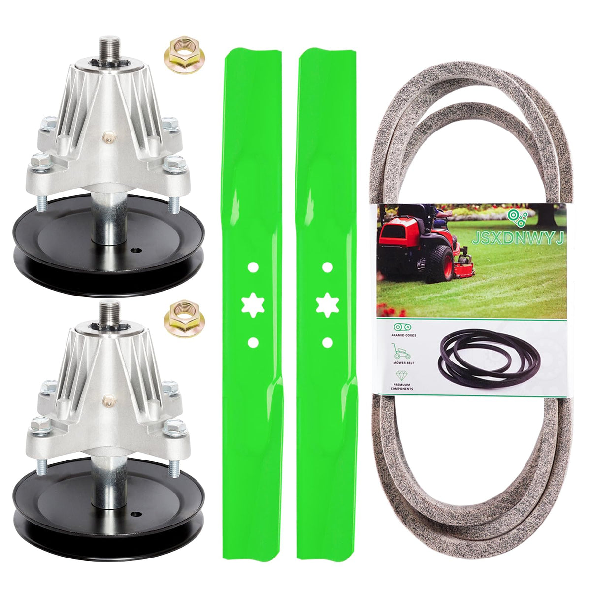 JSXDNWYJ 42-inch deck rebuild kit spindles compatible with OEM parts