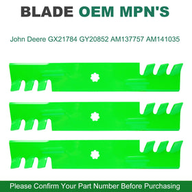 JSXDNWYJ compatible with D140 E140 series for versatile mower compatibility