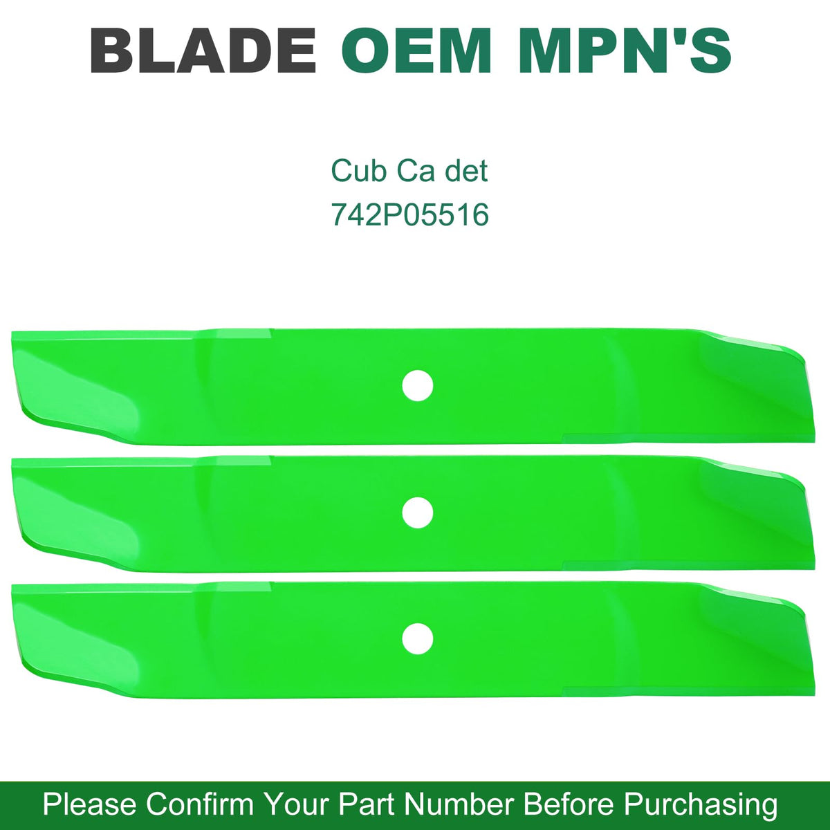 JSXDNWYJ blades installed on ZTX60 mower for even clipping