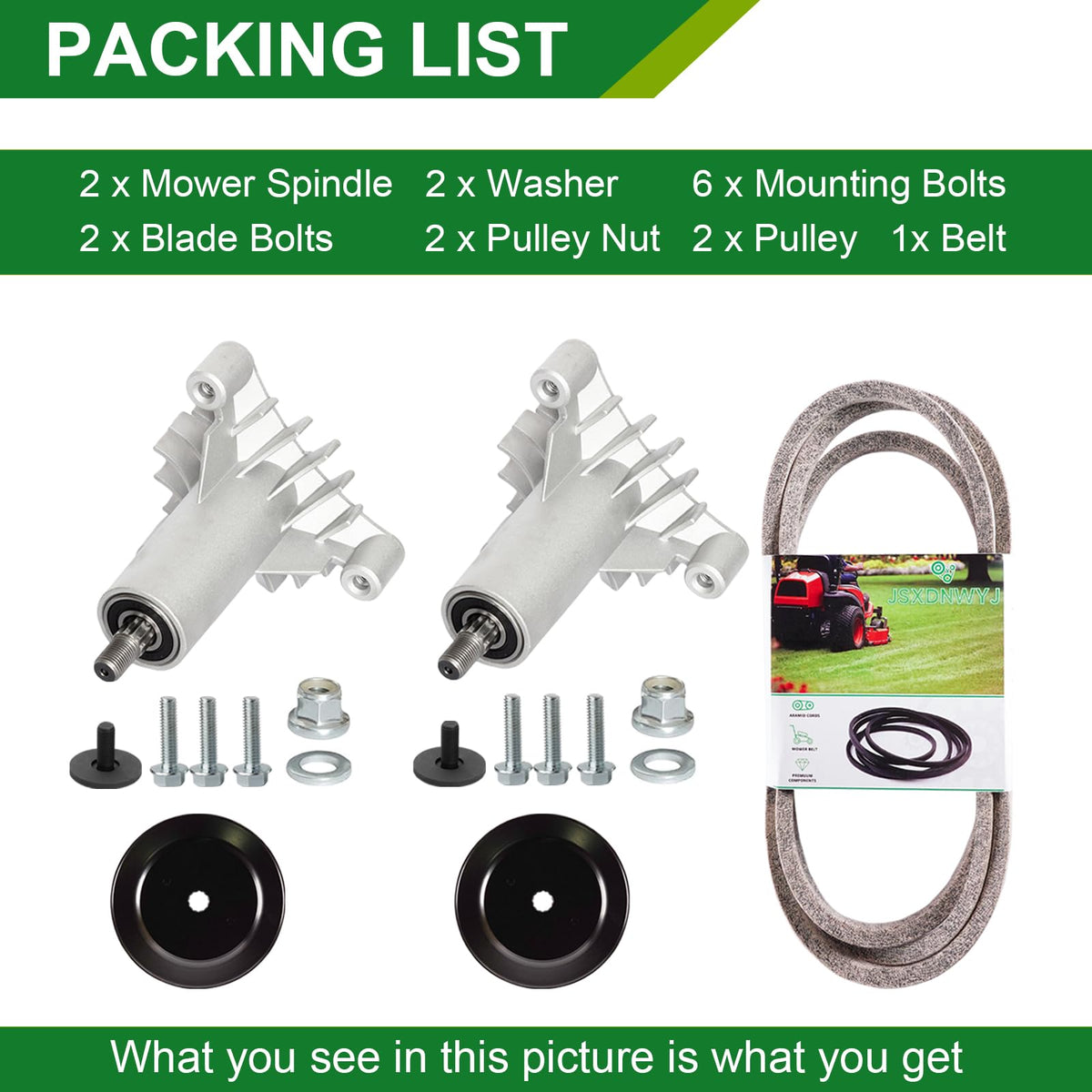 JSXDNWYJ Craftsman LT1000 LT2000 compatibility included in kit