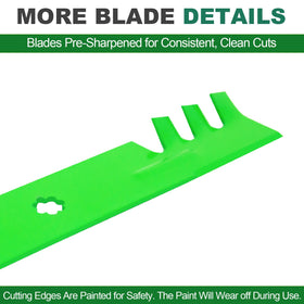 JSXDNWYJ durable high-strength steel blade resists wear during mowing