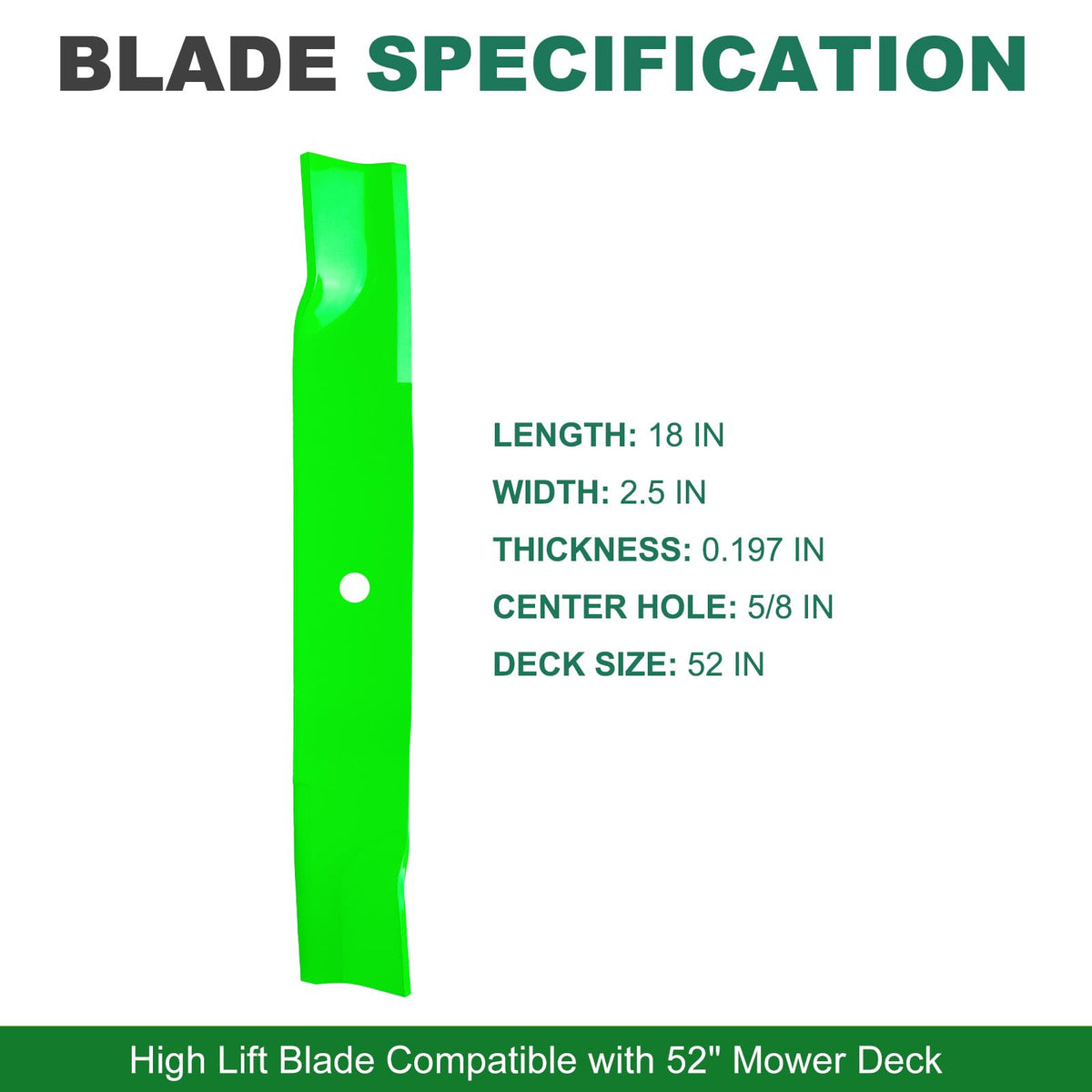 JSXDNWYJ Gravely blades shown in side view for tough lawn tasks.