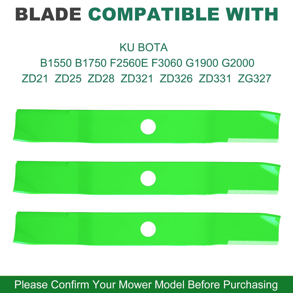 JSXDNWYJ 3-pack blades ready for maintenance and quick swap