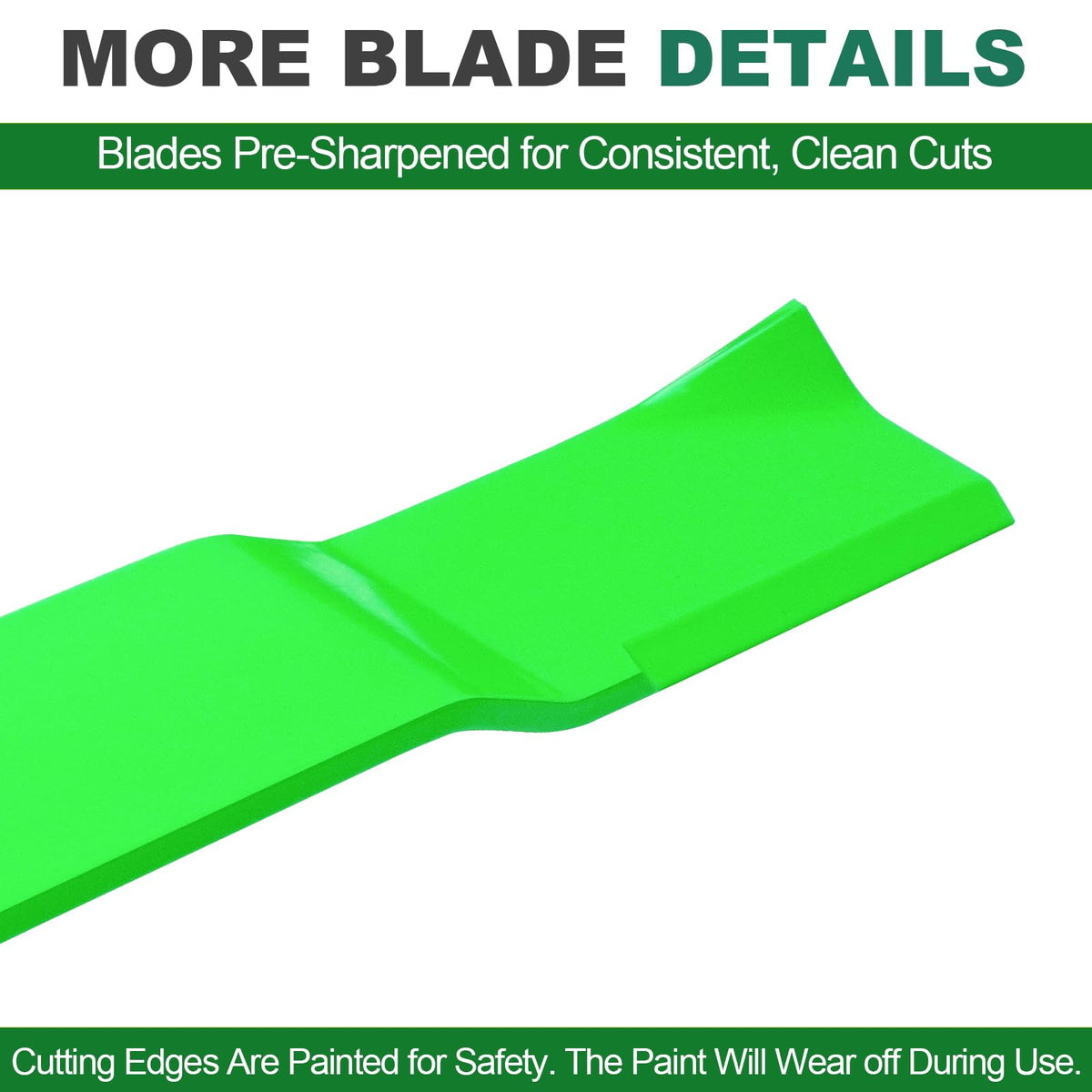 JSXDNWYJ blade on ZD331 deck offering durable performance