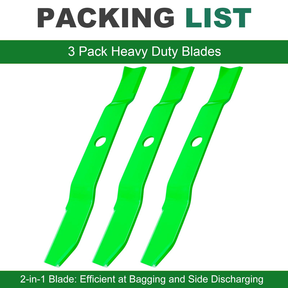 JSXDNWYJ blade aligned on ZG327 deck for reliable mowing