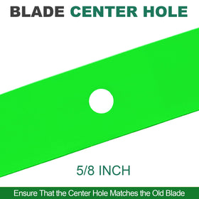 JSXDNWYJ blade installed in a John Deere compatible deck for efficient terrain management.