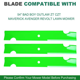 JSXDNWYJ high lift mower blades center hole 5/8 inch compatibility