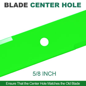 JSXDNWYJ high lift mower blades green finish resists rust