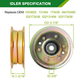 JSXDNWYJ idler components enable smooth blade rotation and reduced wear.
