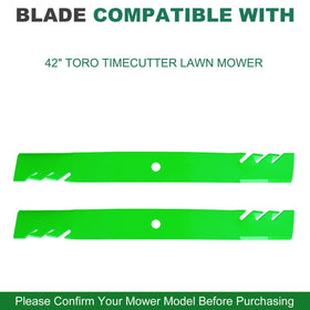JSXDNWYJ mulching blade for Toro OEM 110-6568-03, durable performance.