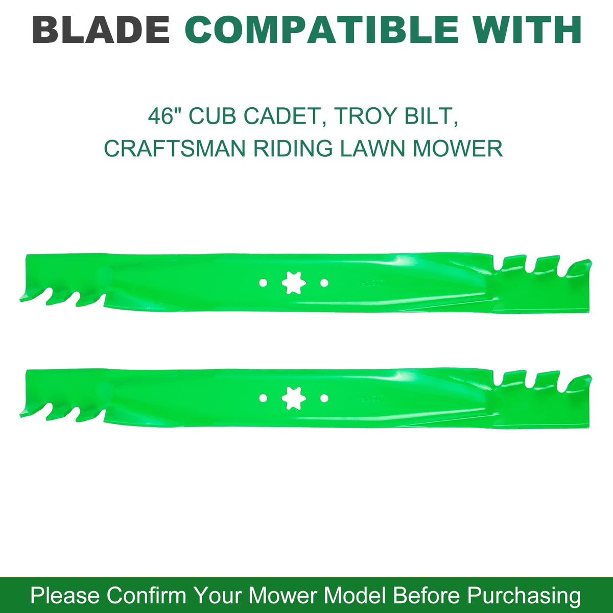 JSXDNWYJ mulching blades assembly pack with included hardware