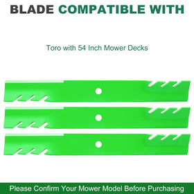 JSXDNWYJ mulching blades compatibility notes with Toro and Exmark platforms