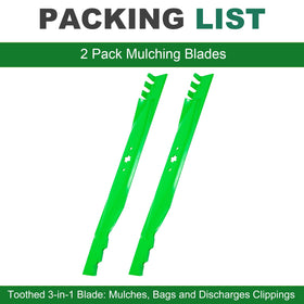 JSXDNWYJ mulching blades ship-ready pack securely boxed for delivery