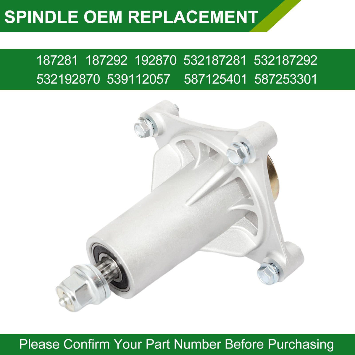 JSXDNWYJ pulley replacement for Husqvarna deck reduces belt slip.
