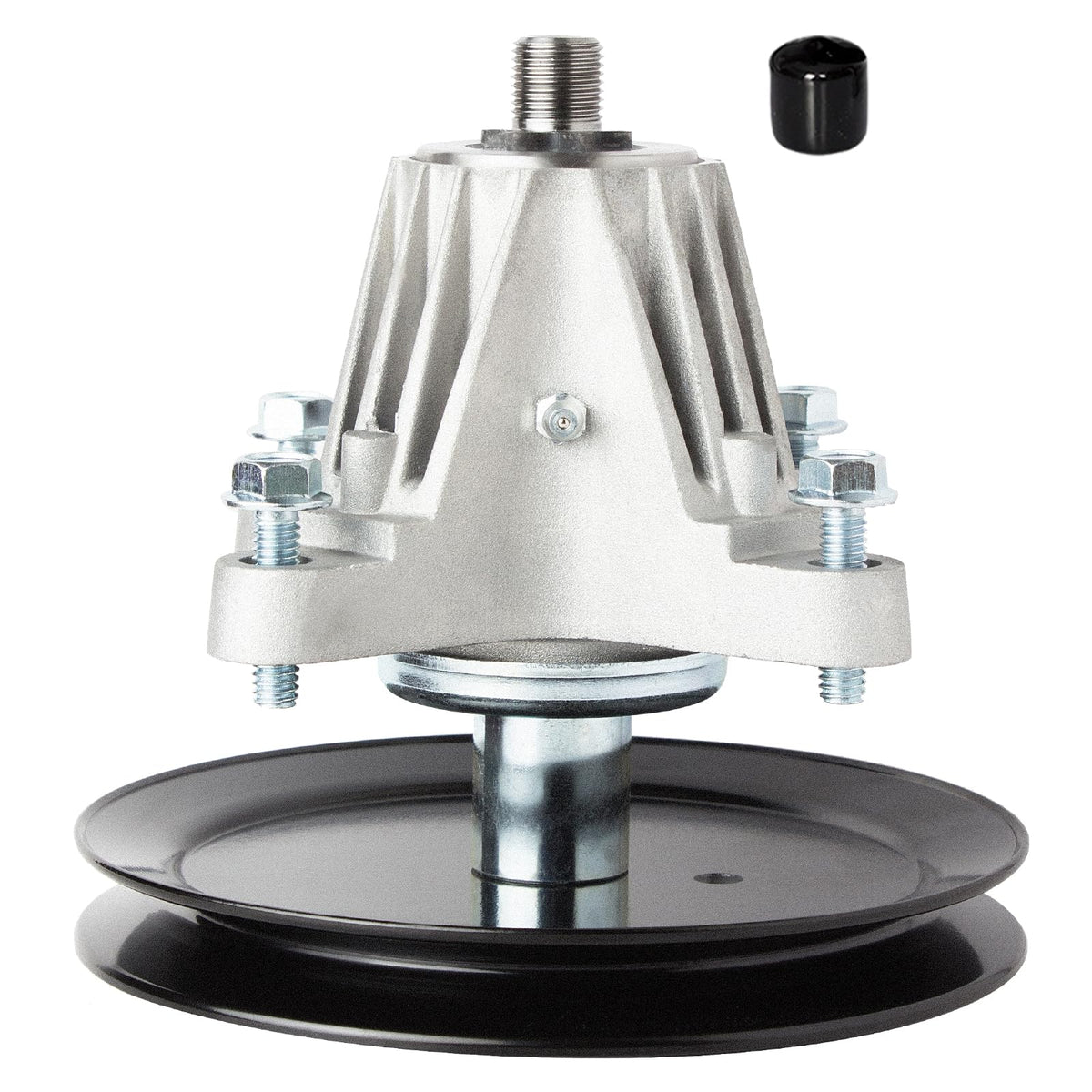 JSXDNWYJ spindle assembly front view, easy OEM replacement for 46-inch decks