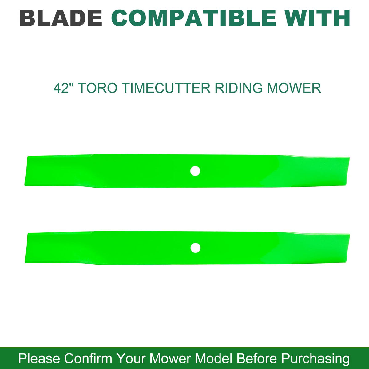 JSXDNWYJ Timecutter blade compatible with Z4200 and Z4235 models.