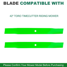 JSXDNWYJ Timecutter blade compatible with Z4200 and Z4235 models.