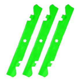 JSXDNWYJ toothed mulching blades for 60-inch deck deliver a sharper cut