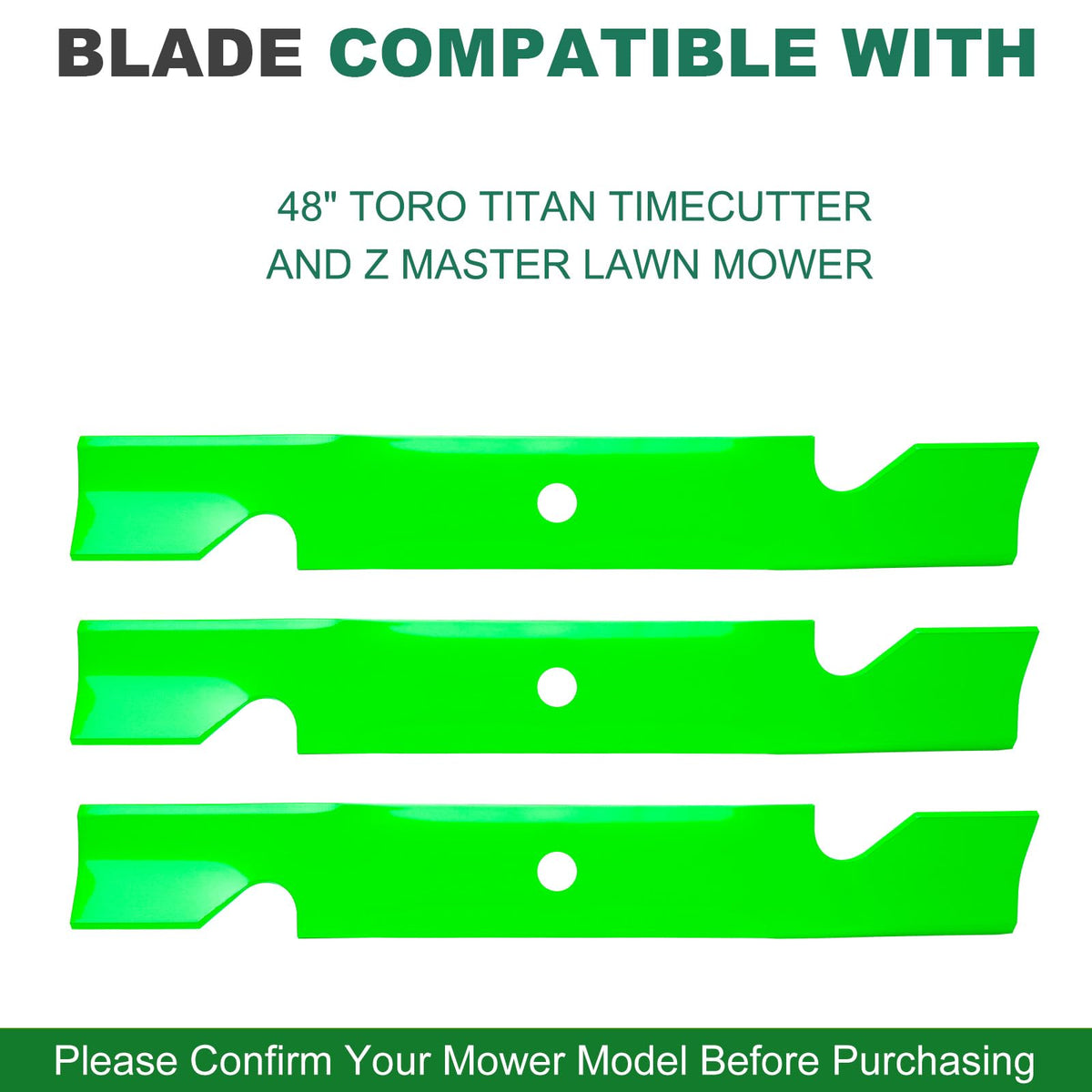 JSXDNWYJ ZX4820 TimeCutter HD blades for precise cut quality