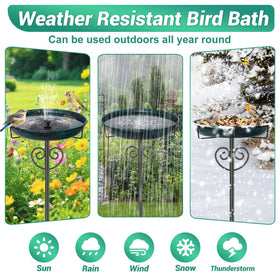 JSYONII vintage green finish adds elegance to garden spaces