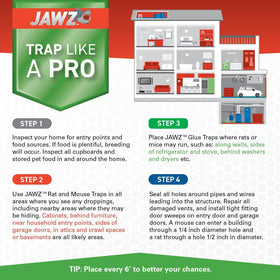 JT Eaton 410 trap red flag indicator confirms ready-to-use status.
