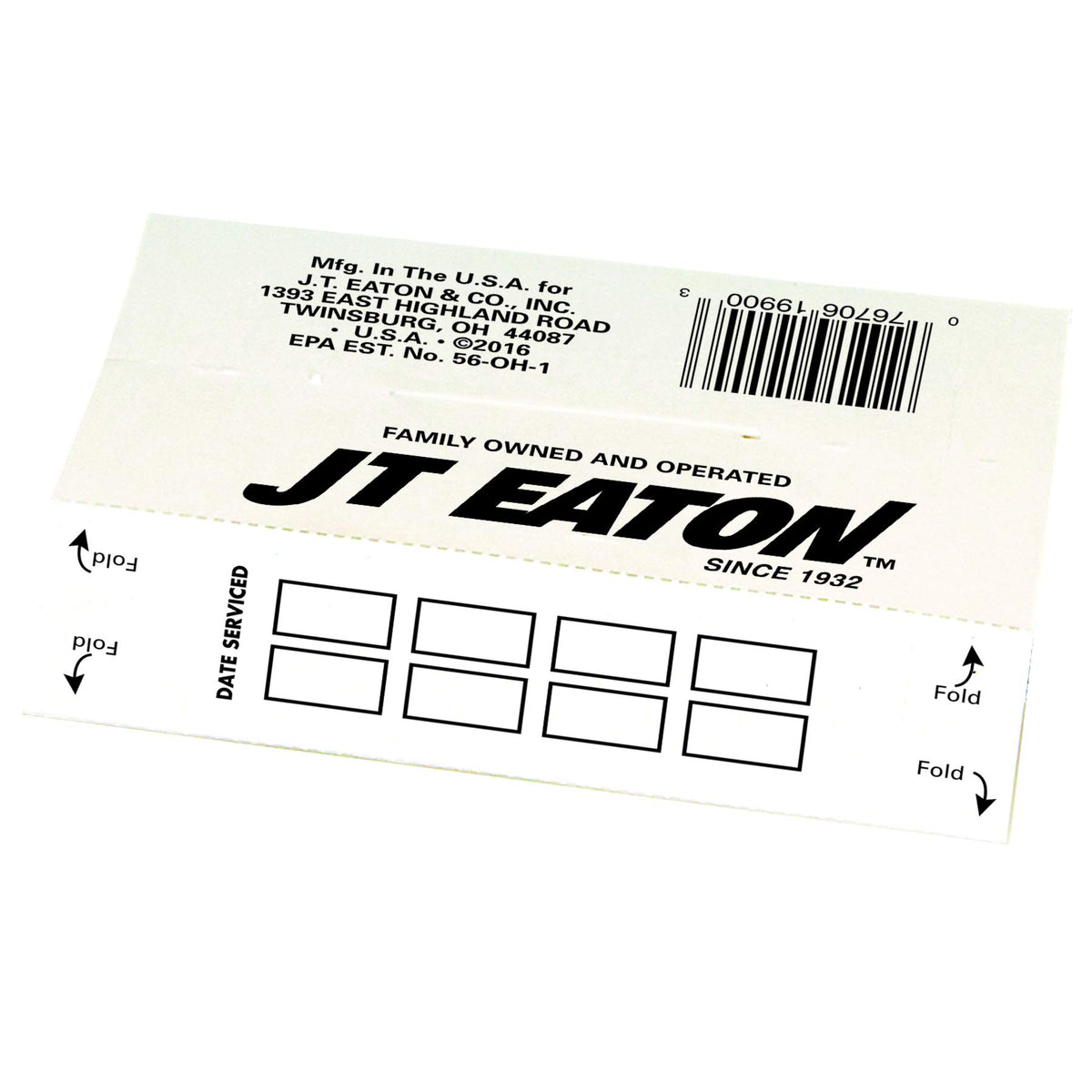JT Eaton Stick-Em 198-12S works indoors and outdoors for pest capture