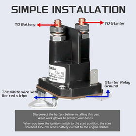JTAREA 435-700 solenoid with sturdy contacts for stable engagement.