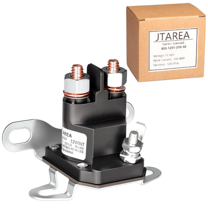 JTAREA 852-1251-210-50 solenoid close-up shows copper coil for reliable start