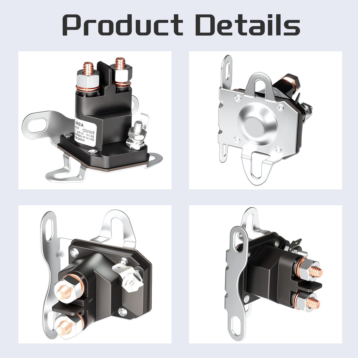 JTAREA solenoid ready for Bad Boy ZT/CZT/MZ mowers, simple swap-in installation