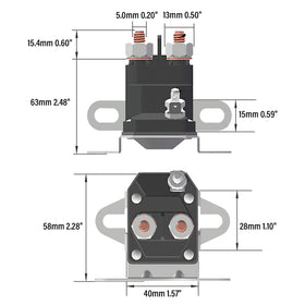 JTAREA three-terminal solenoid wiring detail for easy installation