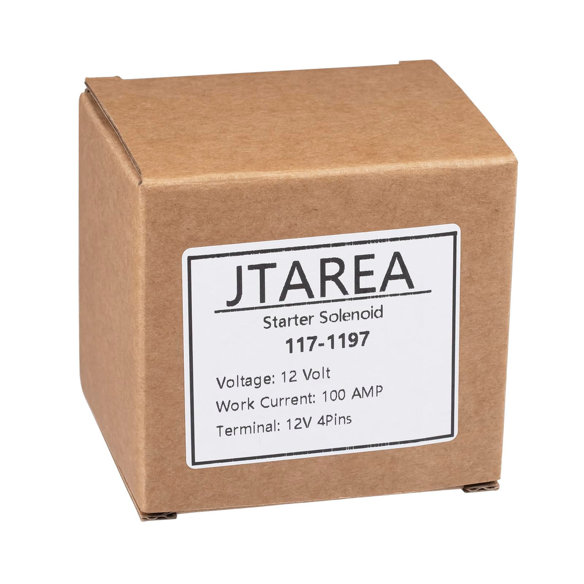 JTAREA solenoid packaging and in-use view ready for installation.