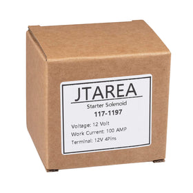 JTAREA solenoid packaging and in-use view ready for installation.
