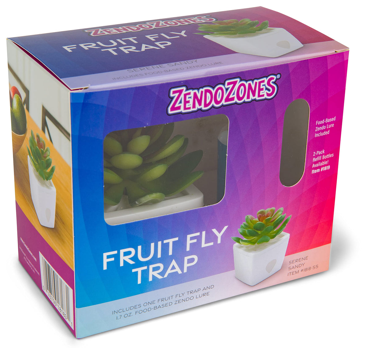 JT Eaton ZendoZones white base trap on countertop blends with decor
