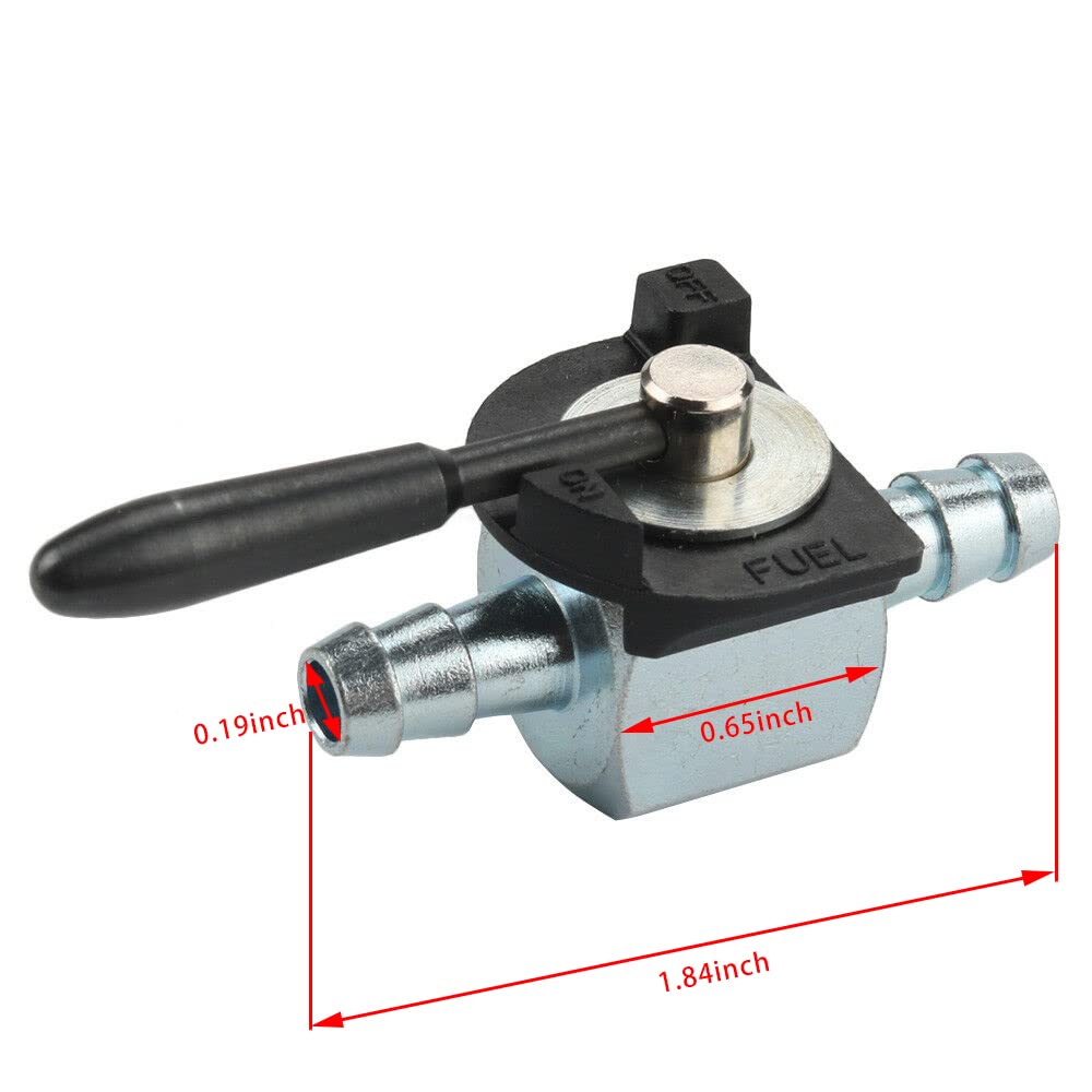 jtfrkope valve compatible with 07-403/SCAG 48568 for easy fuel shutoff during service.