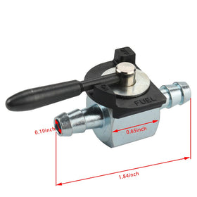 jtfrkope valve compatible with 07-403/SCAG 48568 for easy fuel shutoff during service.