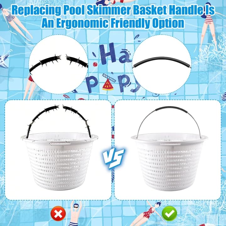 JTJEI durable, rust-resistant hardware for pool skimmer baskets