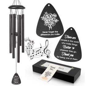 Jubilora 25 inch wind chimes for outdoor spaces delivering soothing tones.