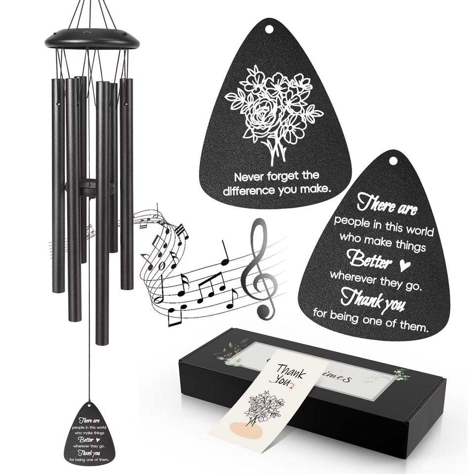 Jubilora 25 inch wind chimes for outdoor spaces delivering soothing tones.