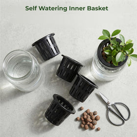 Jucoan pot suited for hydroponics, soil mixes, and LECA.