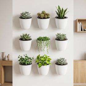 Jucoan porch garden wall decor idea for balcony or patio