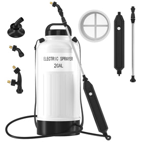 Judkoir battery-powered sprayer front view for efficient yard spraying.