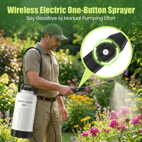 Judkoir extendable wand 23-inch reach enables high, hard-to-reach spraying.
